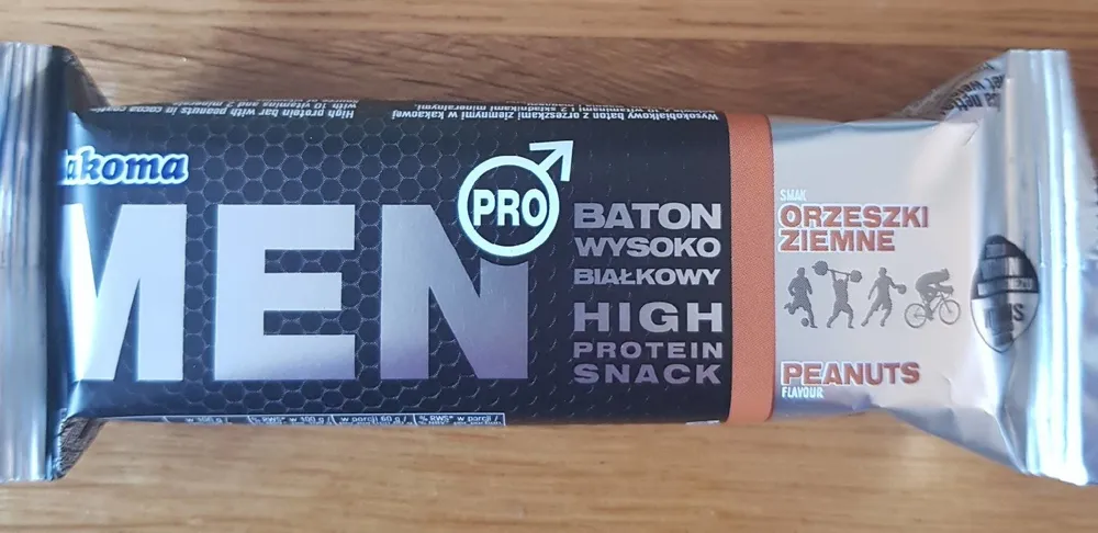 Men pro high protein snack