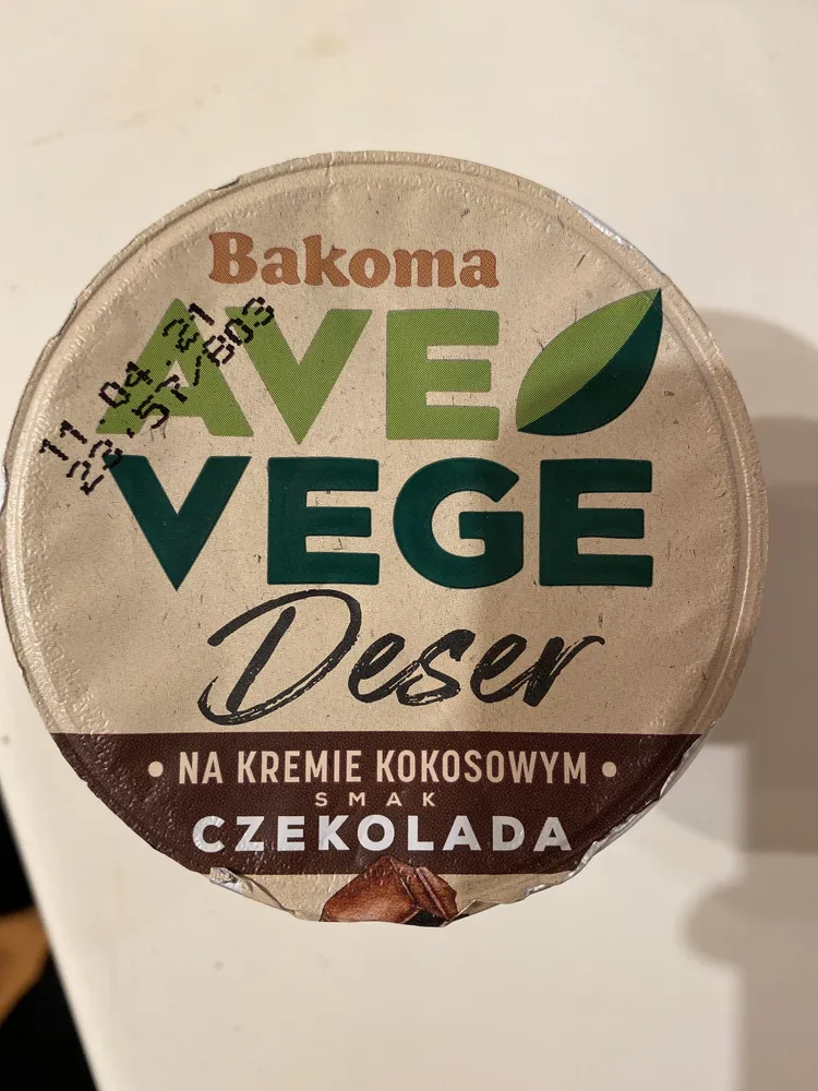 Bakoma Ave Vege czekolada
