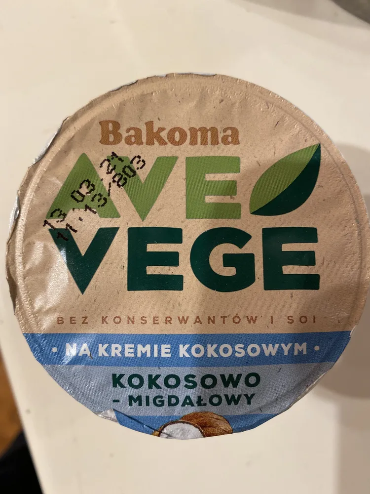 Vege Vege kokosowo-migdałowy