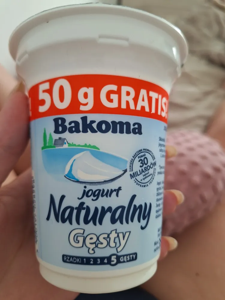 jogurt naturalny gęsty