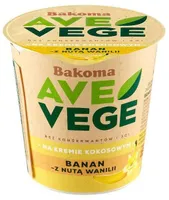 Ave Vege na kremie kokosowym banan z nutą wanilii