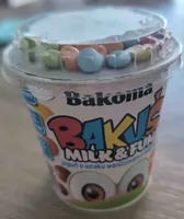 Bakuś jogurt o smaku waniliowym z drażami