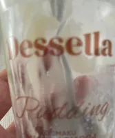Pudding waniliowy z bitą śmietanka