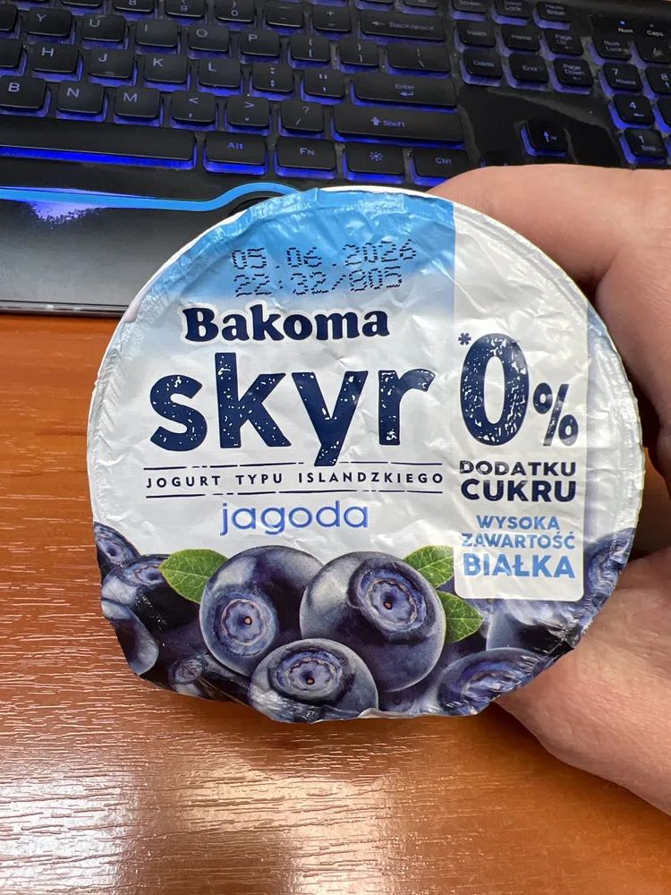 Skyr Borówkowy