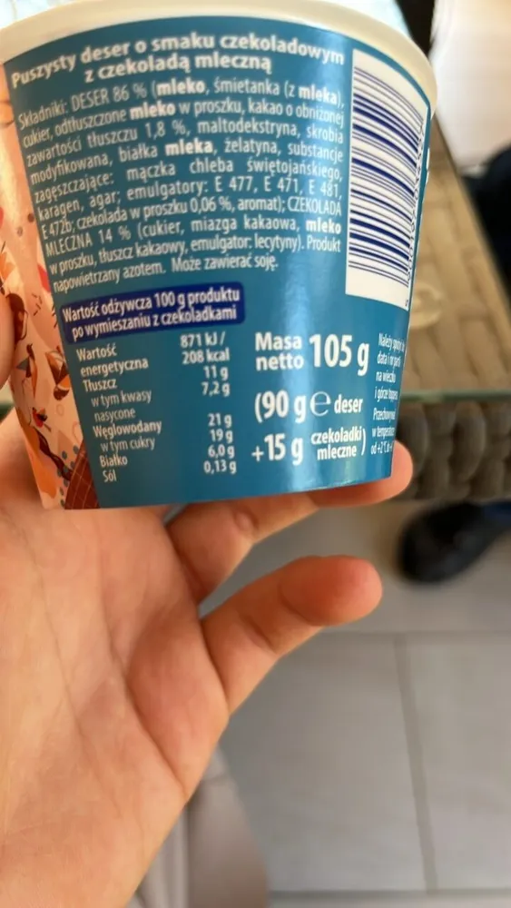 deser ptasie mleczko