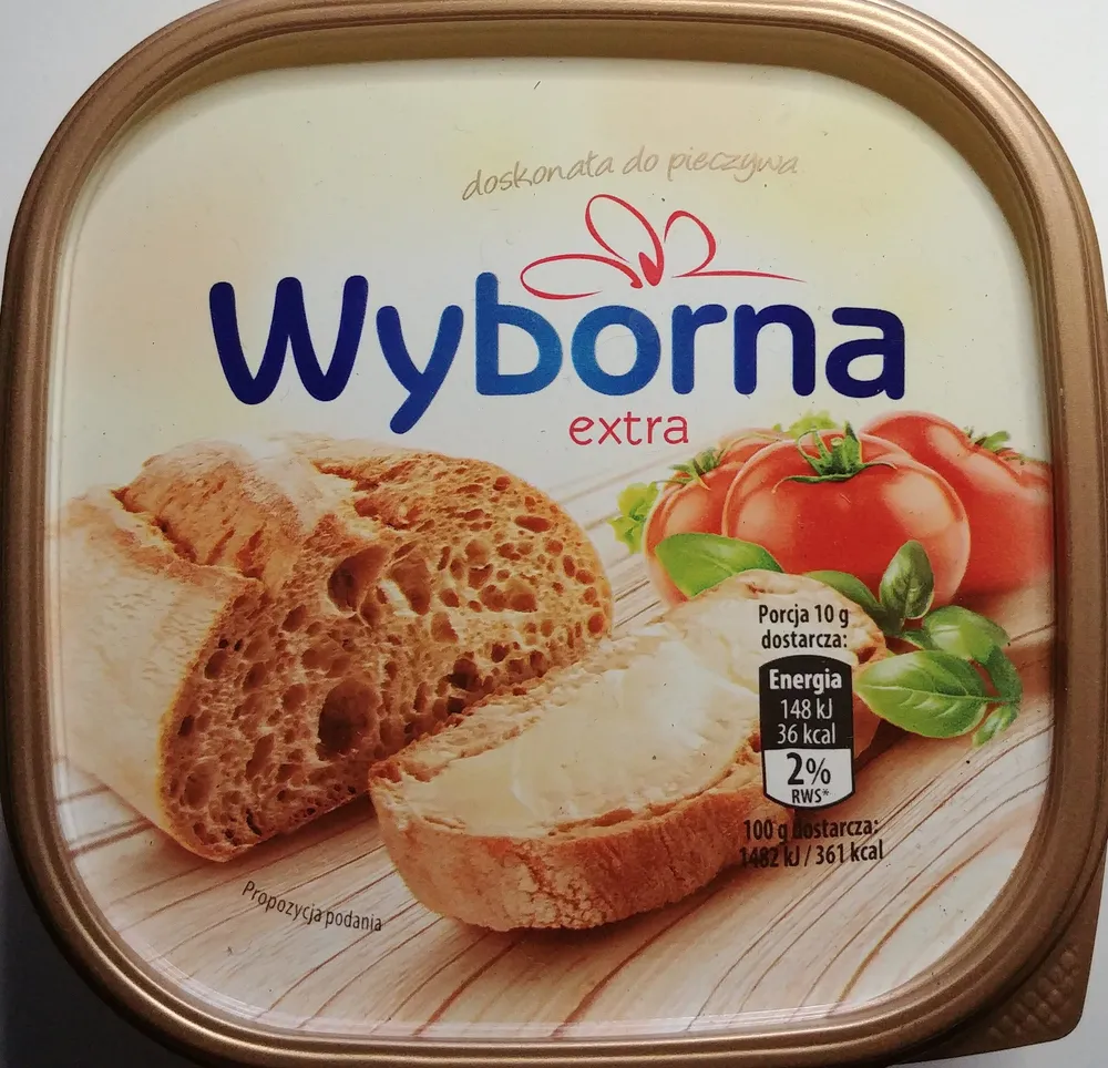 Margaryna półtłusta 40 %. Do smarowania.