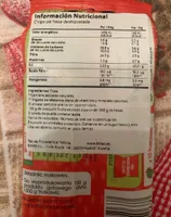 Chips de fresa deshidratada