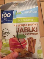 Tranche de pomme avec canelle