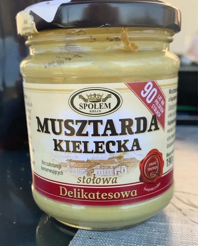Spo?e Musztarda Delikatesowa 190Ml
