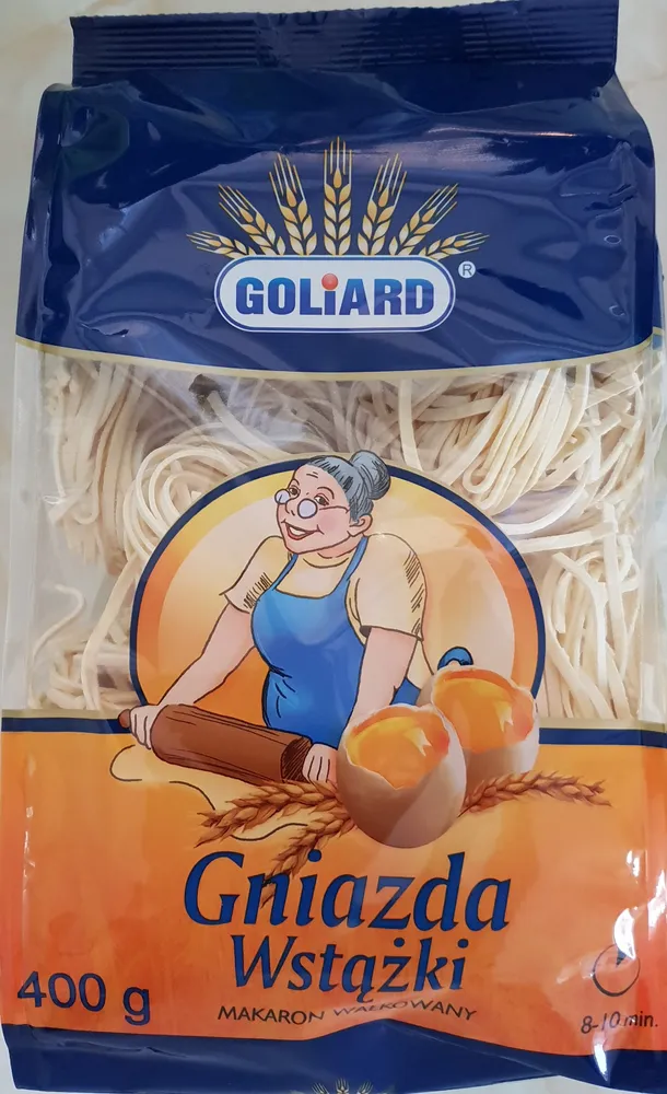 Gniazda Wstążki Tagliatelle Jajeczne