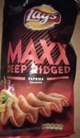 Maxx Deep Ridged Paprika Flavoured