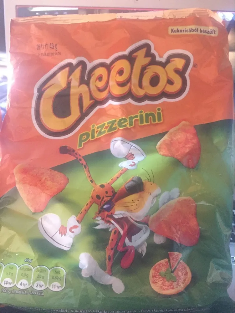 Cheetos pizza