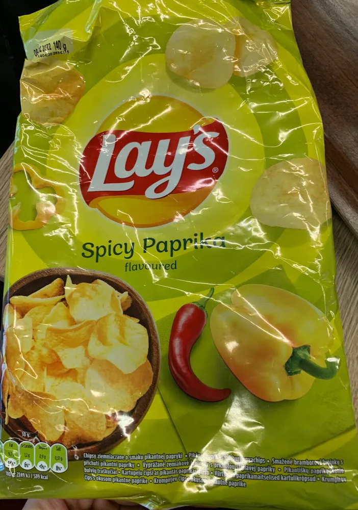 Spicy Paprika flavoured