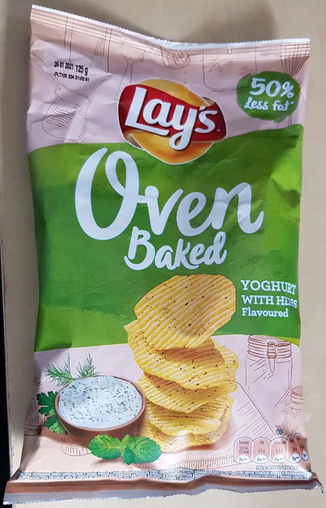 Oven Baked Yoghurt with Herbs Flavoured