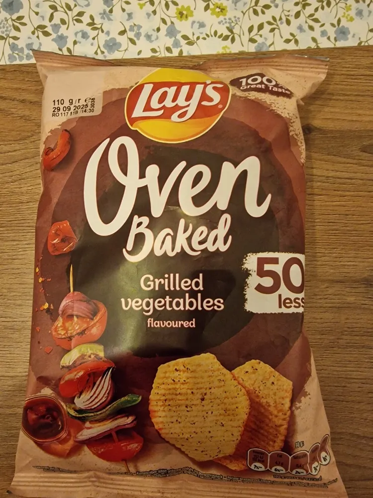 Oven Baked Grilled Vegetables Flavoured