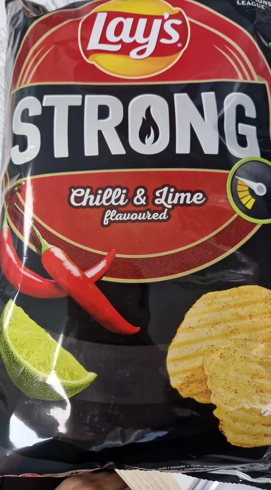 Strong Chilli & Lime flavoured