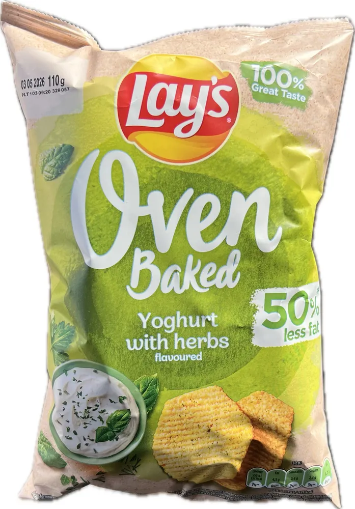 Oven Baked Yoghurt with herbs flavoured