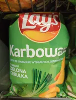 Karbowane o smaku zielona cebulka