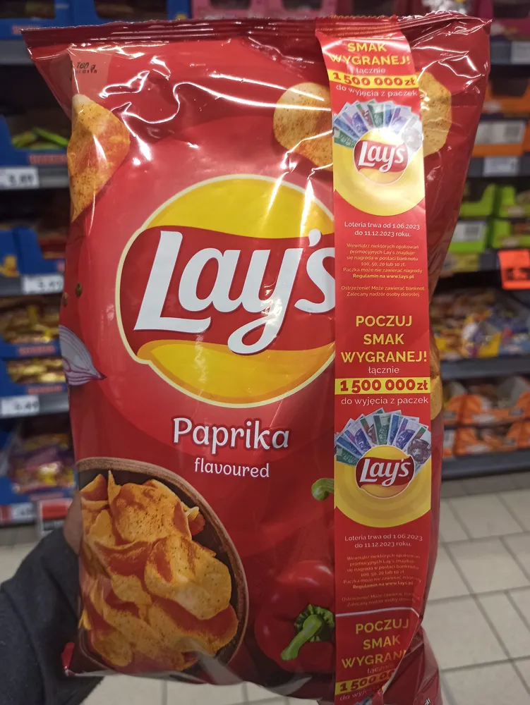 Paprika flavoured