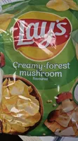 Sour Cream and Mushroom flavoured potato chips