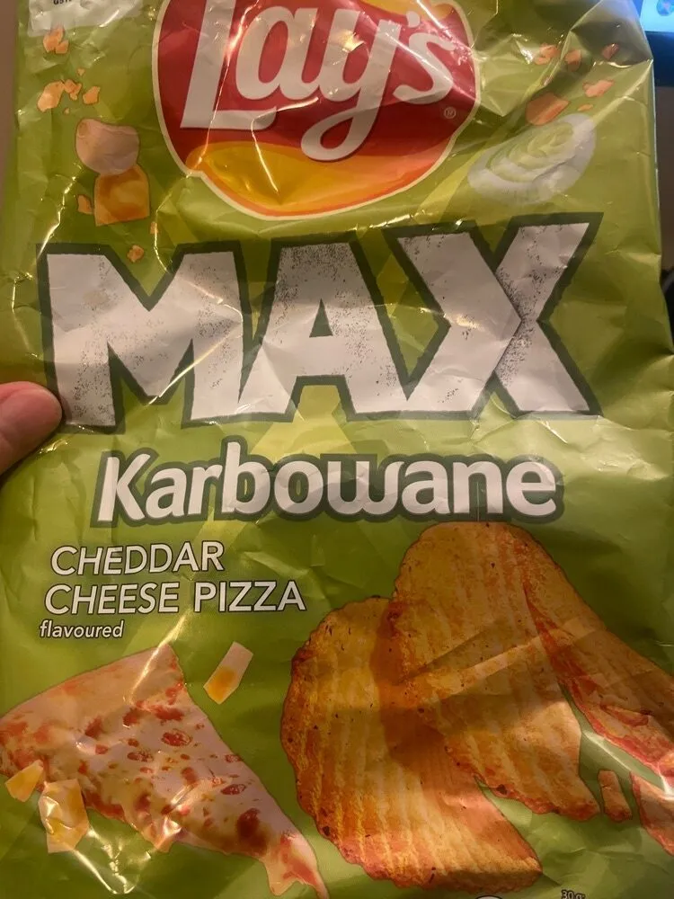 Lays karbowane cheddar cheese