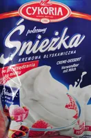 Koncentrat deseru w proszku do przyrządzania na mleku