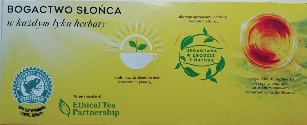 (3, 58eur / 100g) Schwarzer Tee Von Lipton - 25 Beutel