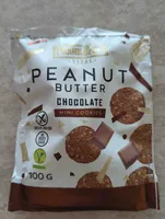 Peanut chocolate mini cookies