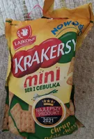 Krakersy mini ser i cebula