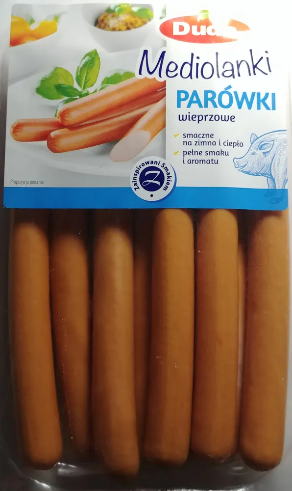 Parówki wieprzowe Mediolanki
