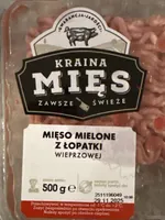 Mięso mielone z łopatki wieprzowej