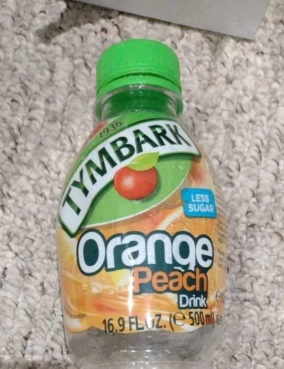 Orange peach less sugar drink