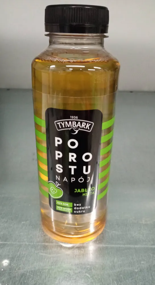 Poprostu rześki owoc jabłko mięta