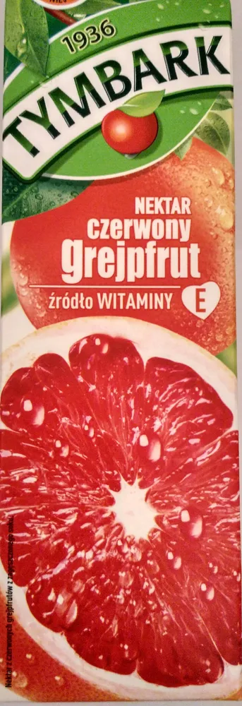 Tymbark nektar czerwony grejpfrut