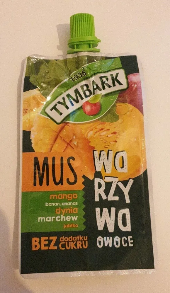 Mus warzywa owoce