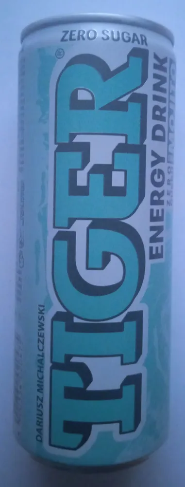 Tiger energy drink o smaku mojito