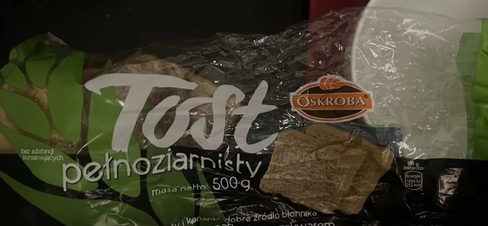 Chleb tostowy pełnoziarnisty