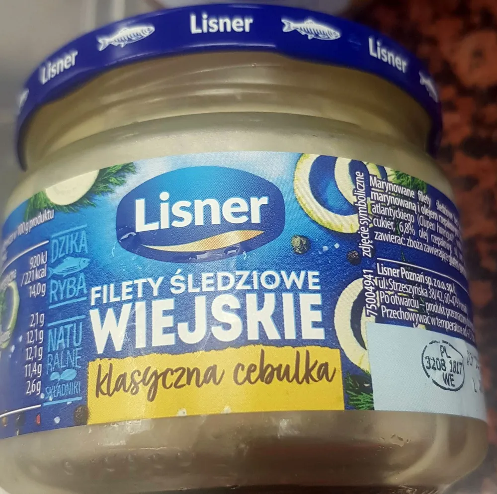 Filety śledziowe wiejskie - klasyczna cebulka