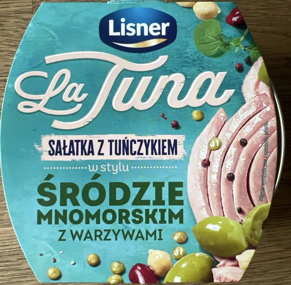 La Tuna Sałatka z Tuńczykiem W Stylu Śródziemnomorskim Z Warzywami