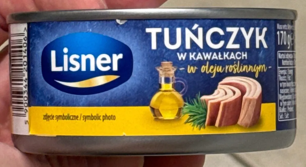 Tuńczyk kawałki w oleju roślinnym