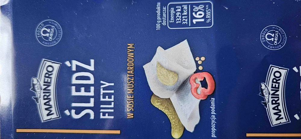 Śledź Filety w sosie musztardowym