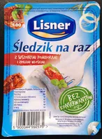 Śledzik na raz z suszonymi pomidorami i ziołami włoskimi