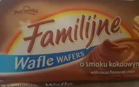Familijne - wafle o smaku kakaowym