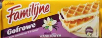 Gofrowe waniliowym