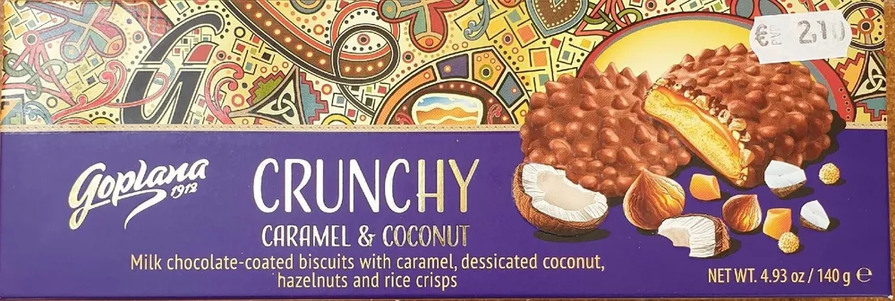 Crunchy Caramel & Coconut