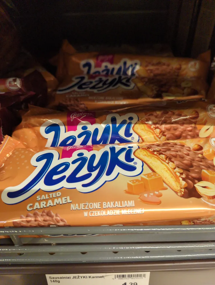 Jezyki Salted caramel