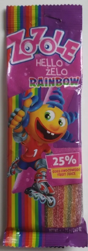 Rainbow zele