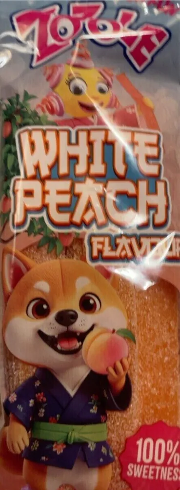 Zozole withe peach flavour