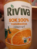 Sok 100% pomarańcza z witaminą C