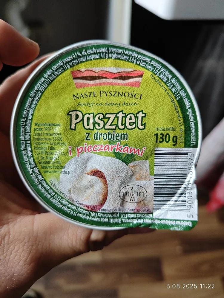 pasztet z drobiem